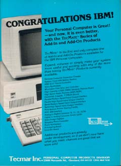 Advertisement for S100 & Apple products