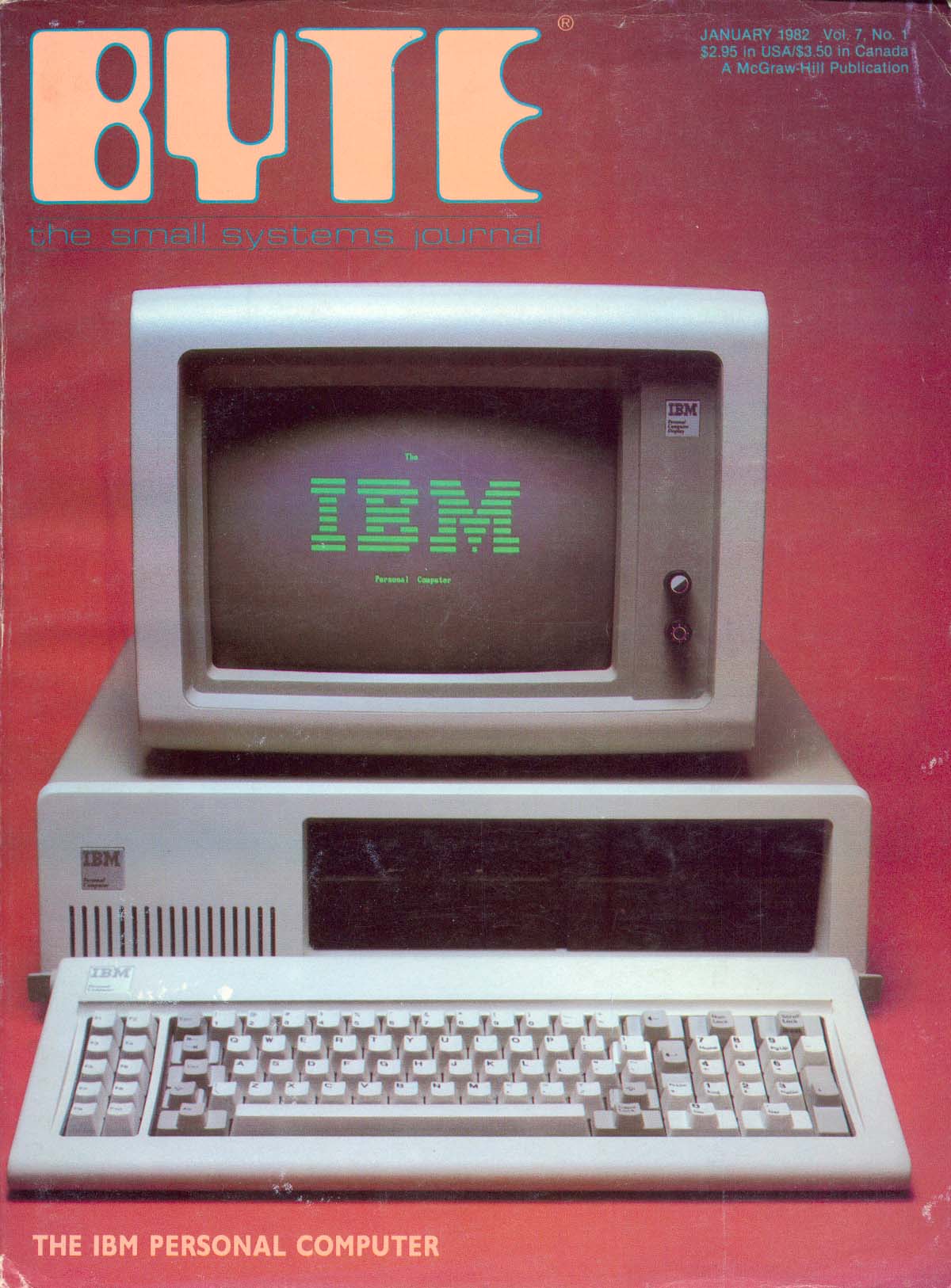 BYTE COVER - JAN 1982